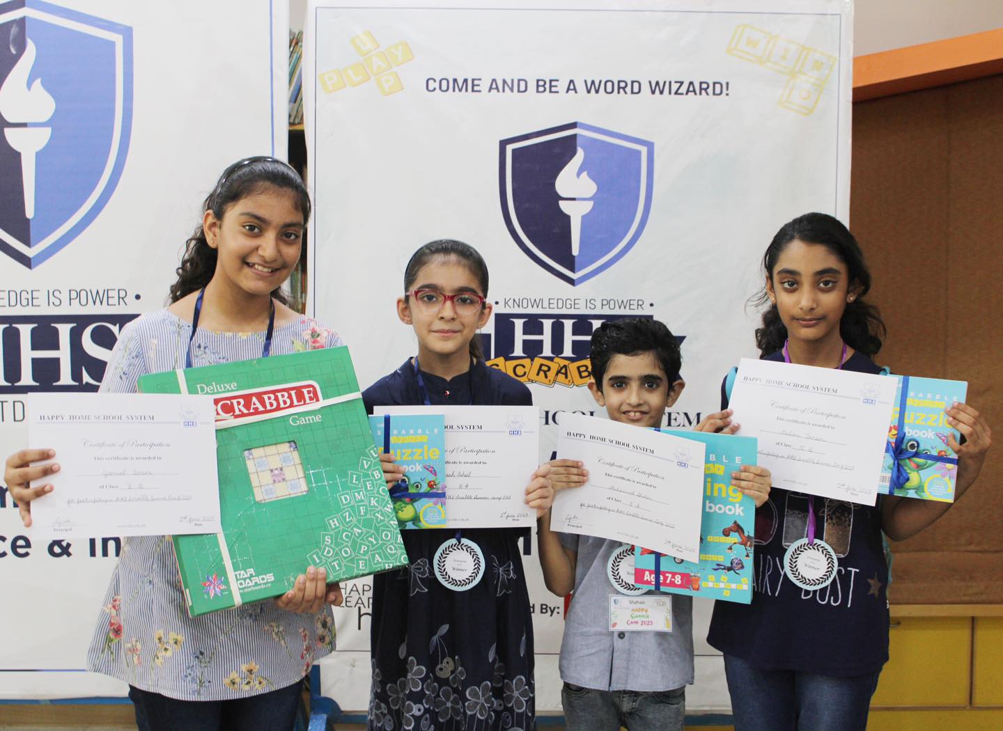 Read more about the article HHS Scrabble Summer Camp at Clifton Campus